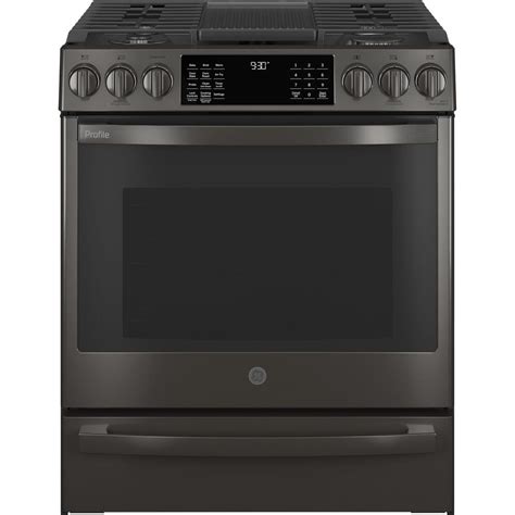 ge profile slide in gas range with air fryer